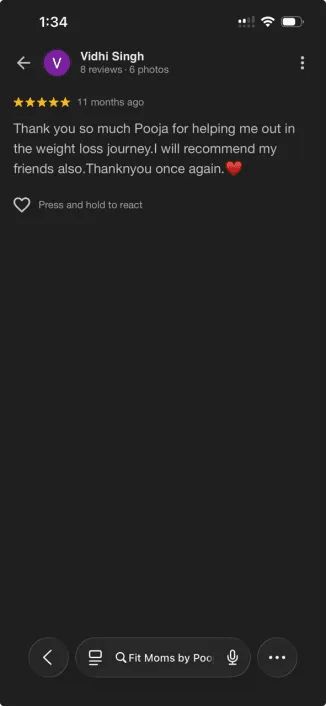 Google Review 5